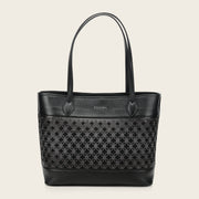 Bolso tote en piel genuina para dama