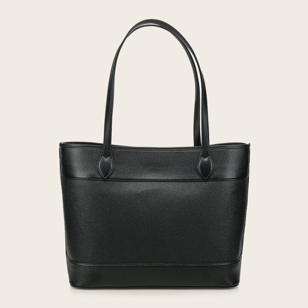 Bolso tote en piel genuina para dama