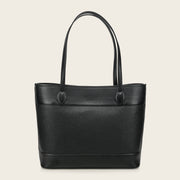 Bolso tote en piel genuina para dama