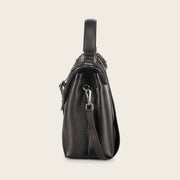 Bolso de mano en piel genuina para dama