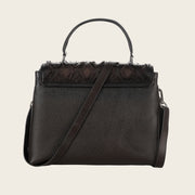 Bolso de mano en piel genuina para dama