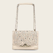 Bolso de hombro en piel genuina para dama