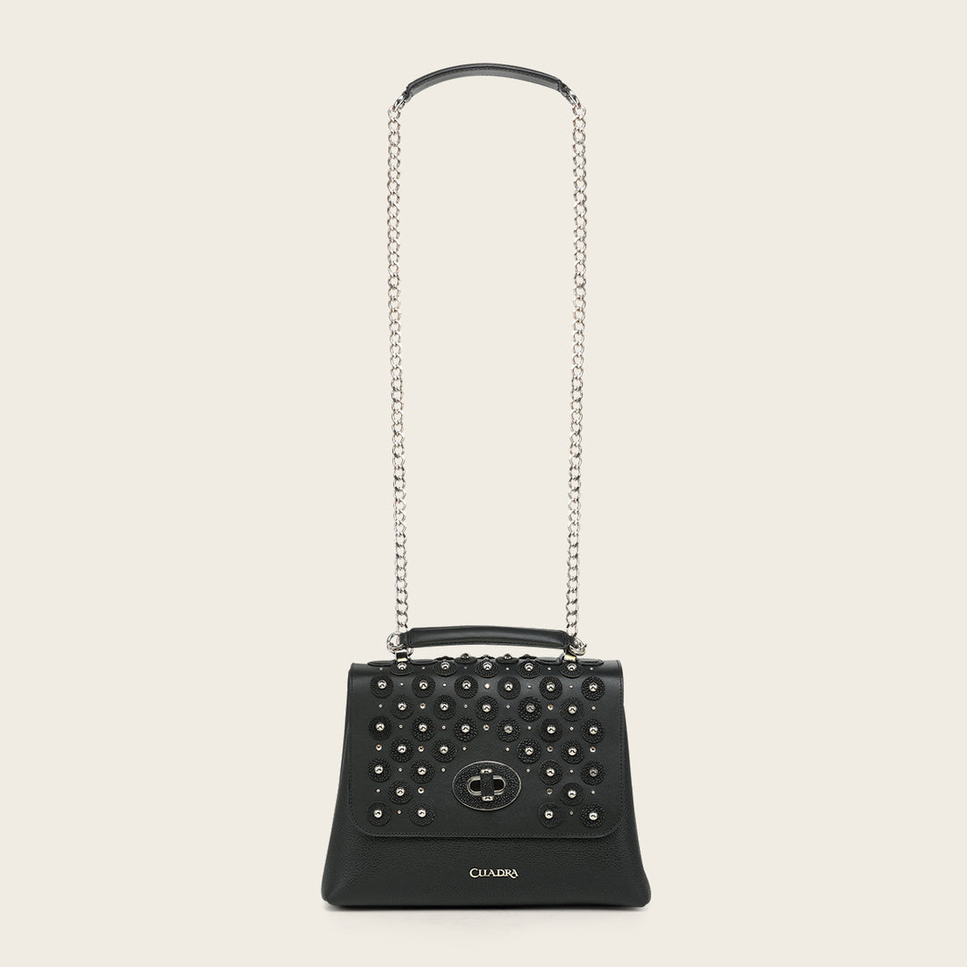 Crossbody en piel genuina de mantarraya para dama