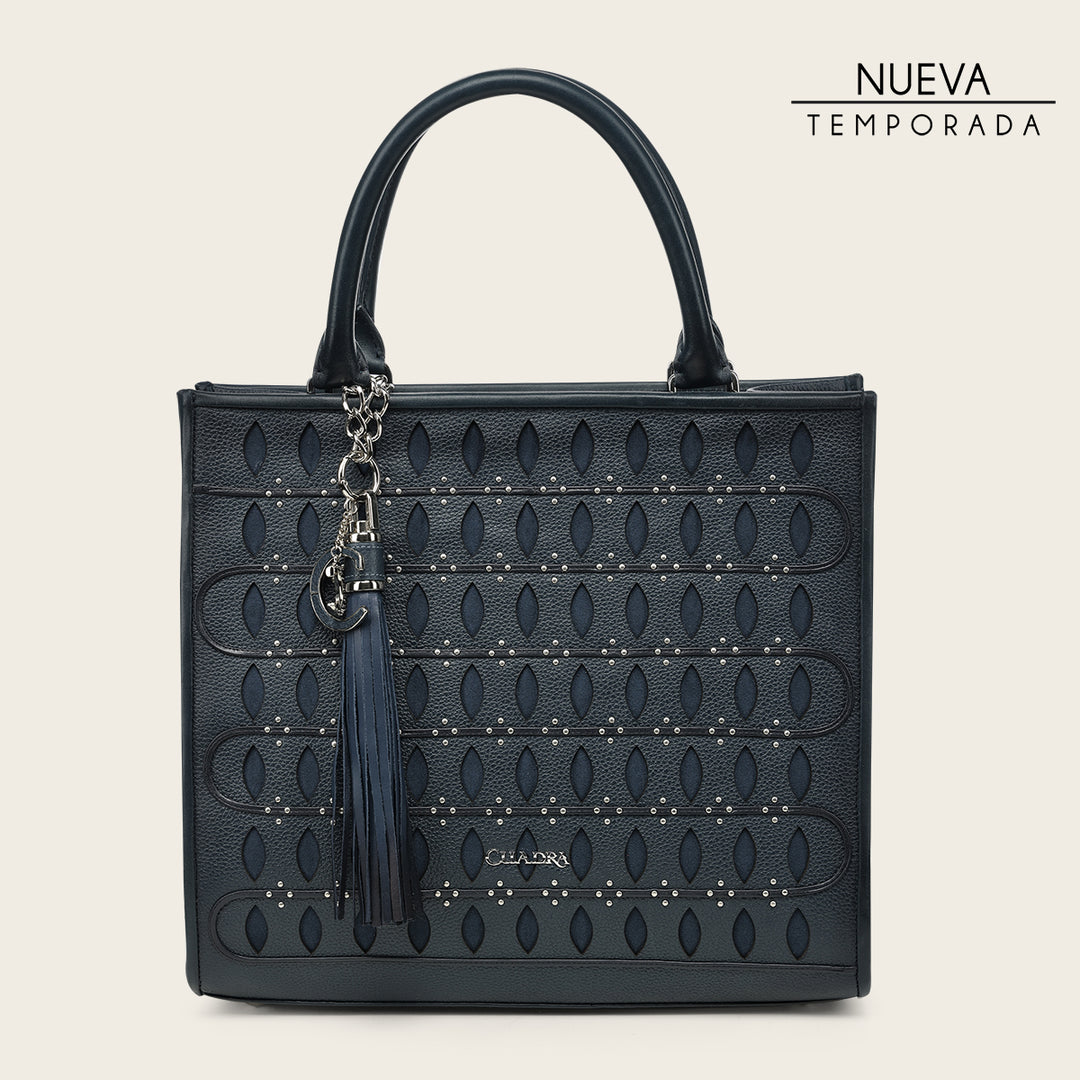 Bolsa tote  en piel genuina para dama