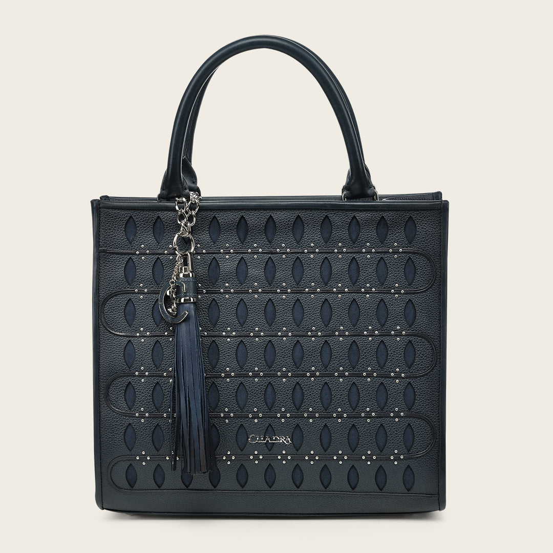 Bolsa tote  en piel genuina para dama