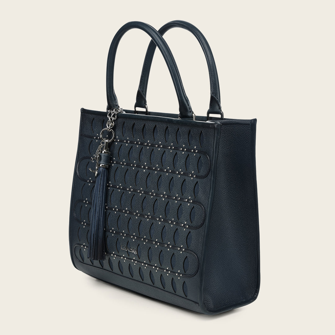 Bolsa tote  en piel genuina para dama