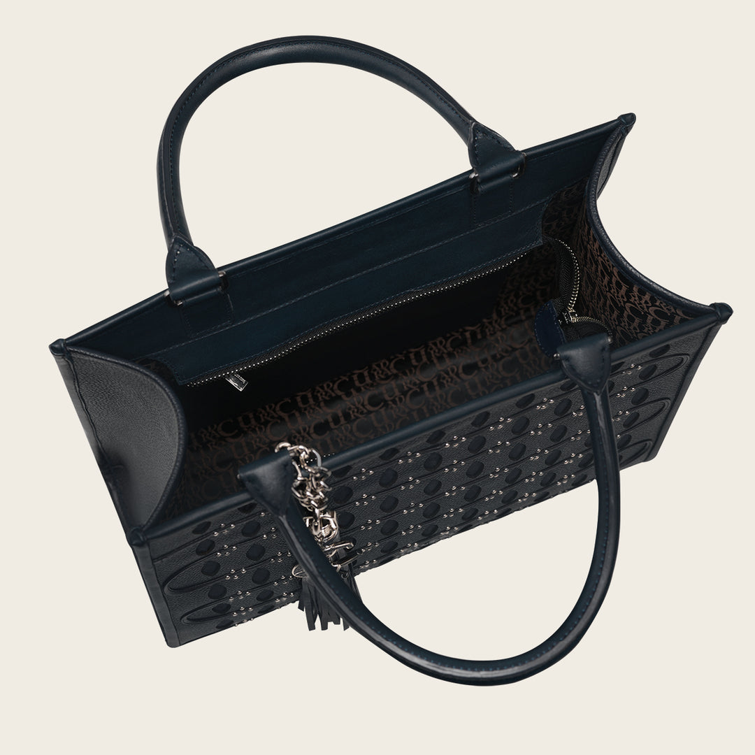 Bolsa tote  en piel genuina para dama