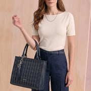 Bolsa tote  en piel genuina para dama