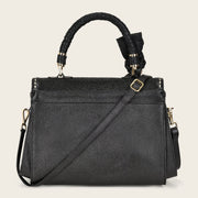 Bolso de mano en piel genuina de mantarraya para dama Bolsos y Maletas 