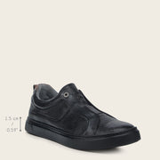 Tenis en piel genuina de venado para caballero Tenis 