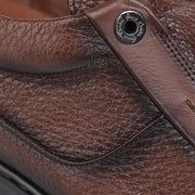 Tenis en piel genuina de venado para caballero Tenis 