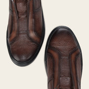 Tenis en piel genuina de venado para caballero Tenis 