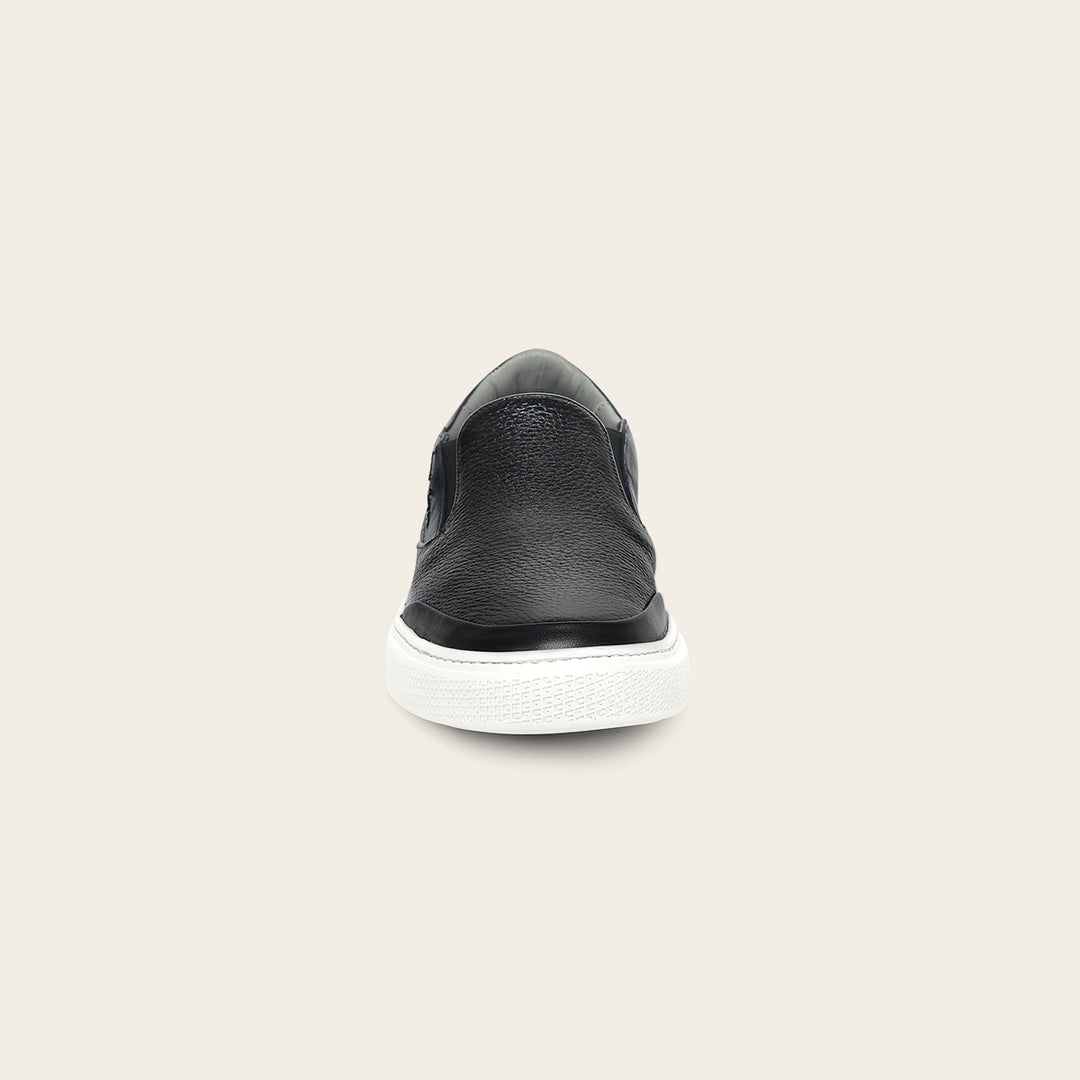Tenis en piel genuina de venado para caballero