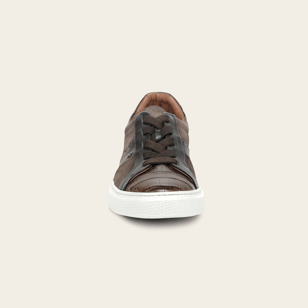 Tenis en piel genuina de niloticus para caballero