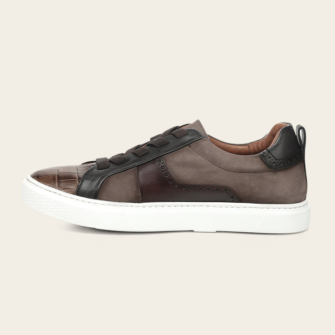 Tenis en piel genuina de niloticus para caballero