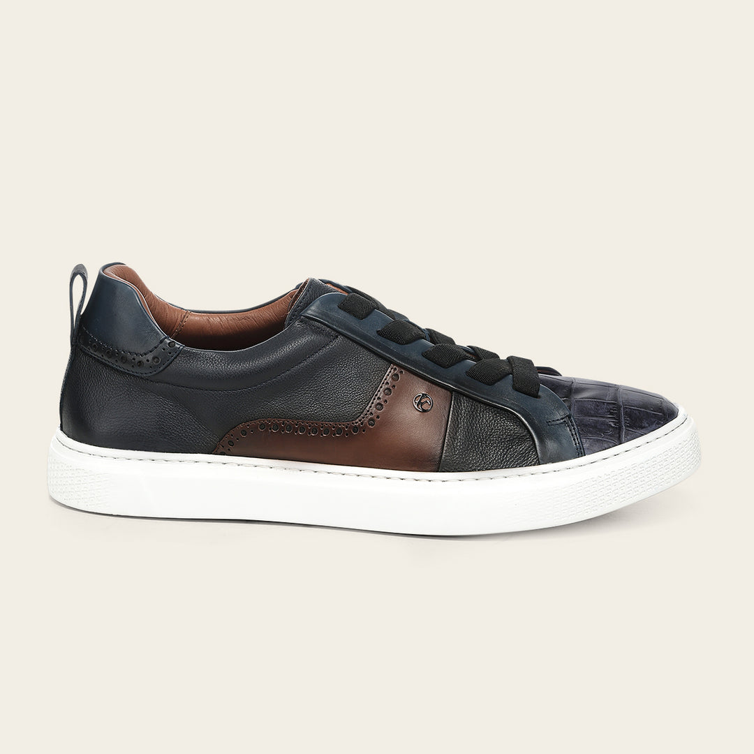 Tenis en piel genuina de niloticus para caballero