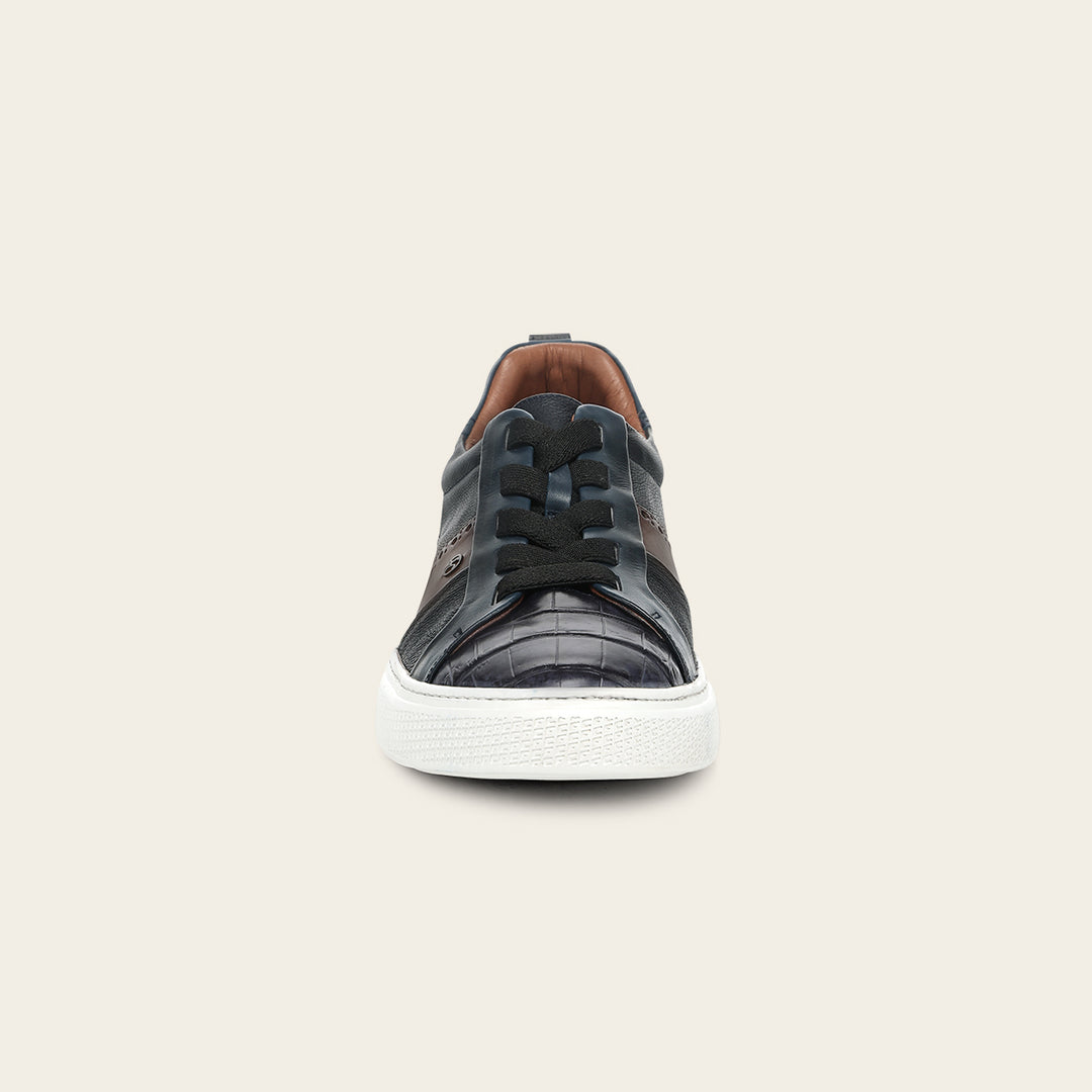 Tenis en piel genuina de niloticus para caballero