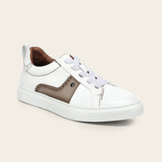 Tenis en piel genuina para caballero