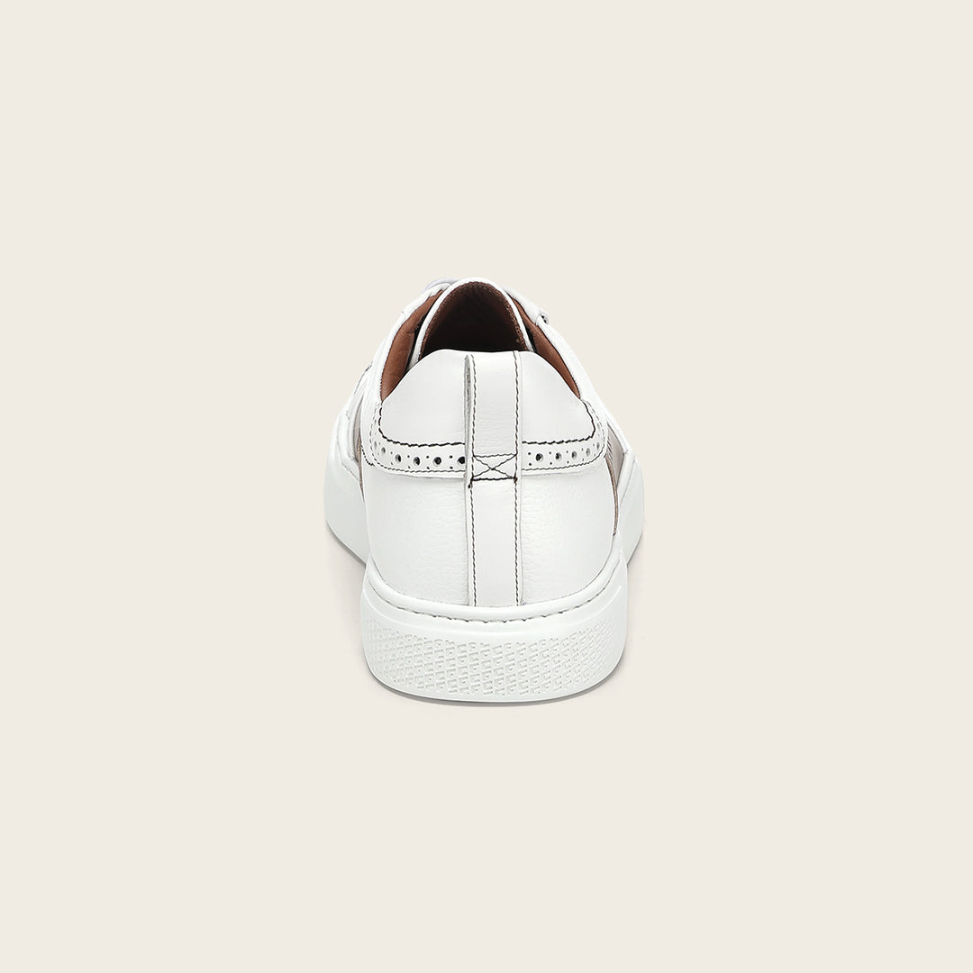 Tenis en piel genuina para caballero