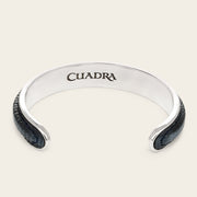 Pulsera en piel genuina de lizard para caballero