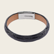 Pulsera en piel de cocodrilo Joyería 