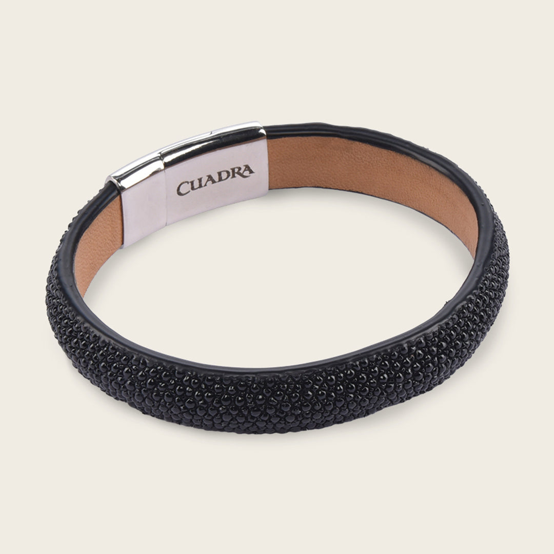 Pulsera en piel de mantarraya