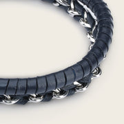 Pulsera en piel genuina para caballero Joyería 