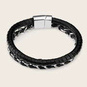 Pulsera en piel genuina para caballero Joyería 