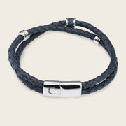 Pulsera en piel genuina para caballero Joyería 