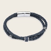 Pulsera en piel genuina para caballero Joyería 