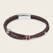 Pulsera en piel genuina para caballero Joyería 