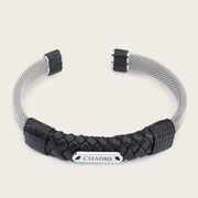 Pulsera en piel genuina de lizard para caballero Joyería 