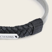 Pulsera en piel genuina de lizard para caballero Joyería 