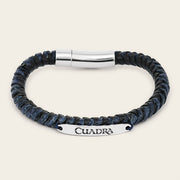 Pulsera en piel genuina de lizard para caballero
