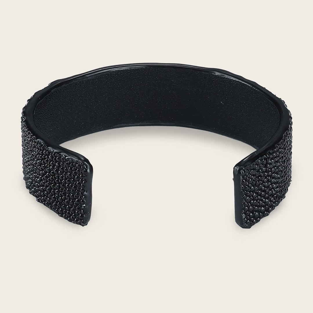 Pulsera ajustable para caballero en piel genuina de mantarraya Joyería 