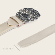 Cinturón en piel genuina para dama Cinturones 