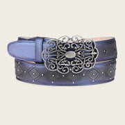 Cinturón en piel genuina para dama Cinturones 