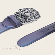 Cinturón en piel genuina para dama Cinturones 