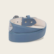 Cinturón casual en piel genuina de pitón para dama Cinturones 