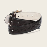 Cinturón casual en piel genuina para dama Cinturones 