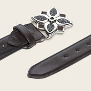 Cinturón casual en piel genuina para dama Cinturones 