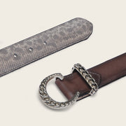 Cinturón en piel genuina de carunga para dama Cinturones 