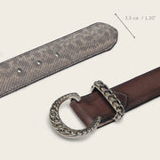 Cinturón en piel genuina de carunga para dama Cinturones 