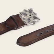 Cinturón casual en piel genuina de carunga para dama Cinturones 