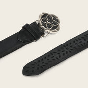 Cinturón en piel genuina para dama