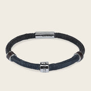 Pulsera en piel genuina de lizard para caballero Joyería 