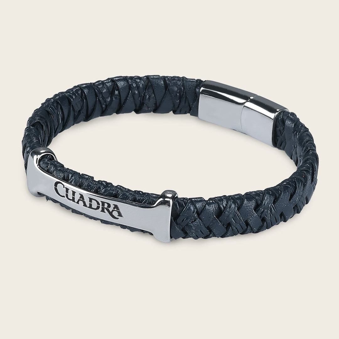 Pulsera para caballero en piel genuina de lizard Joyería 