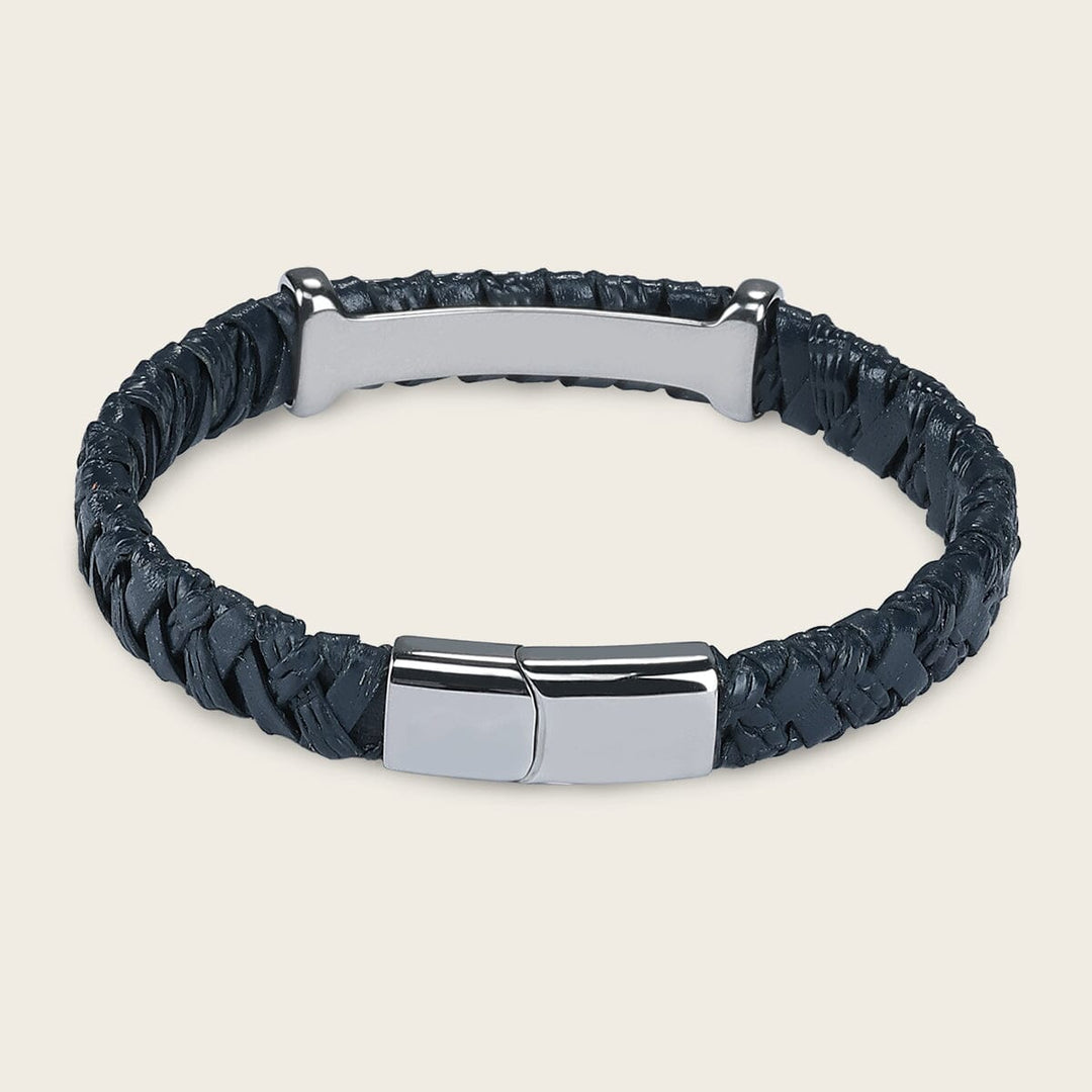 Pulsera para caballero en piel genuina de lizard Joyería 