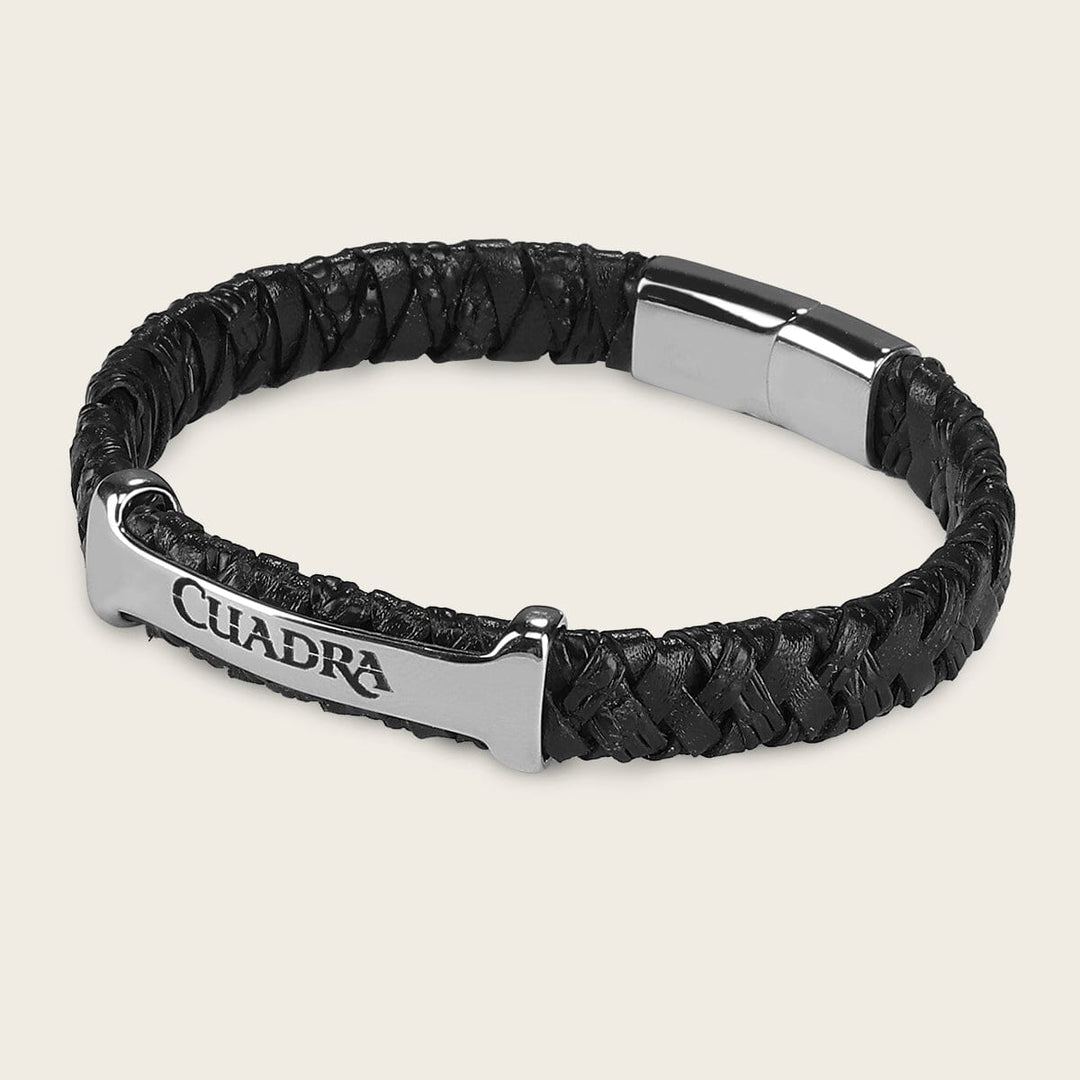 Pulsera para caballero en piel genuina de lizard Joyería 