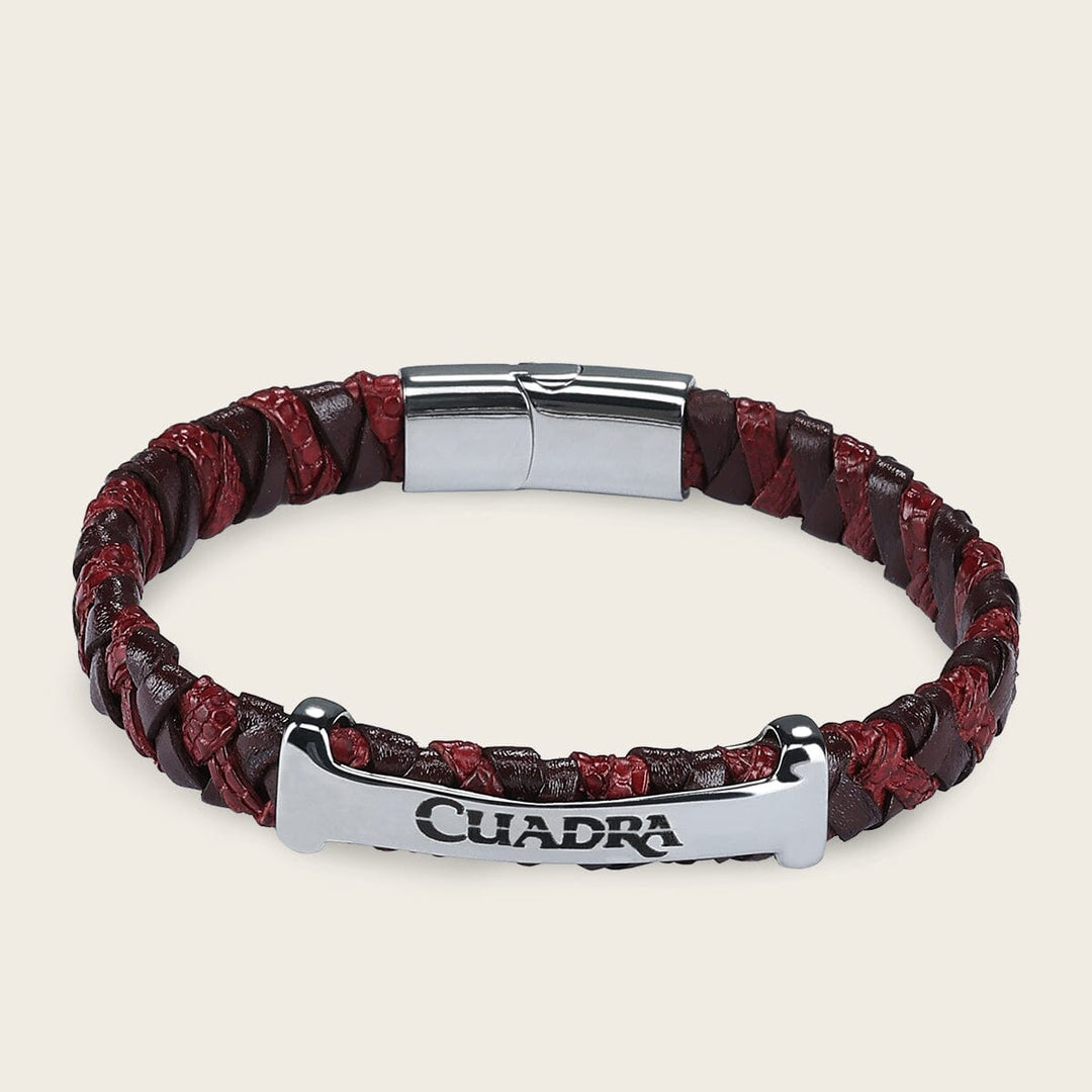 Pulsera para caballero en piel genuina de lizard Joyería 